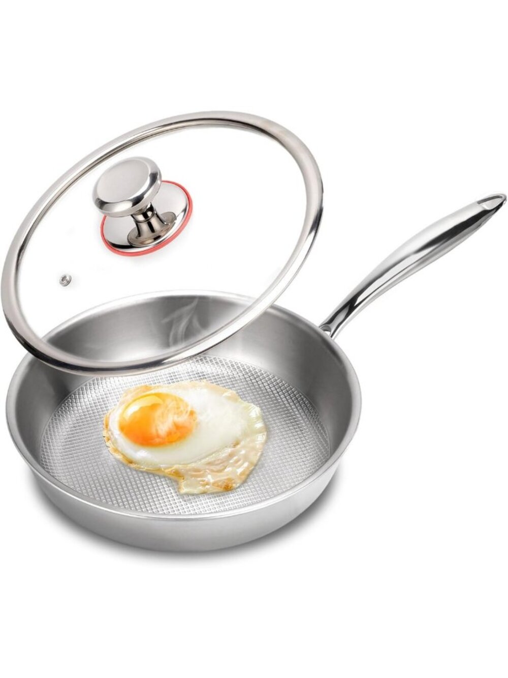 8-Inch Healthy Titanium Frying Pan - Non-Stick, Durable Cookware for Easy
